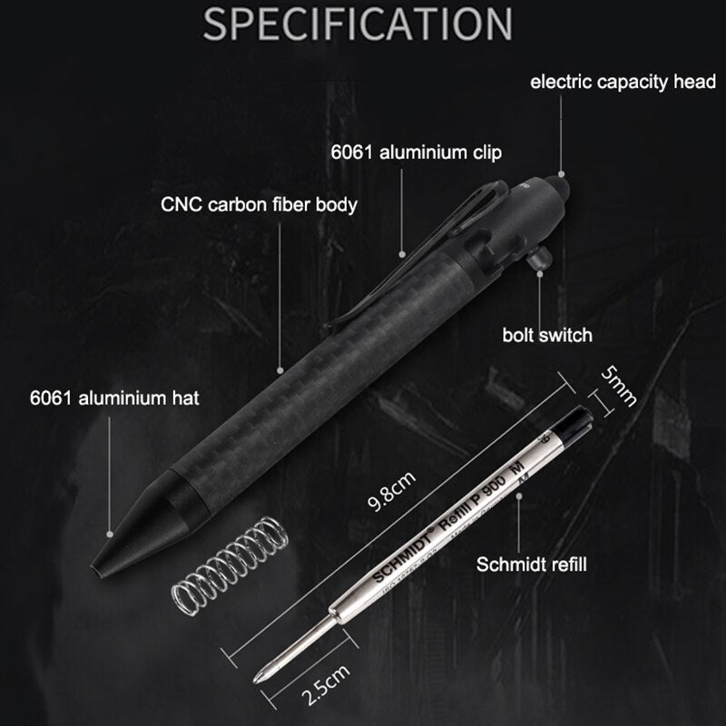 CarbonSleek™ Carbon Fiber EDC Pen